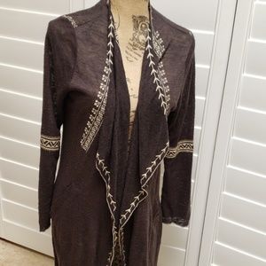 Bohemian Long Jacket Size L